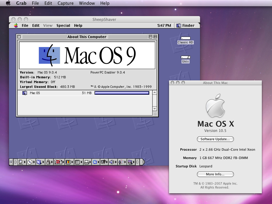 powerpc mac os 9 emulator